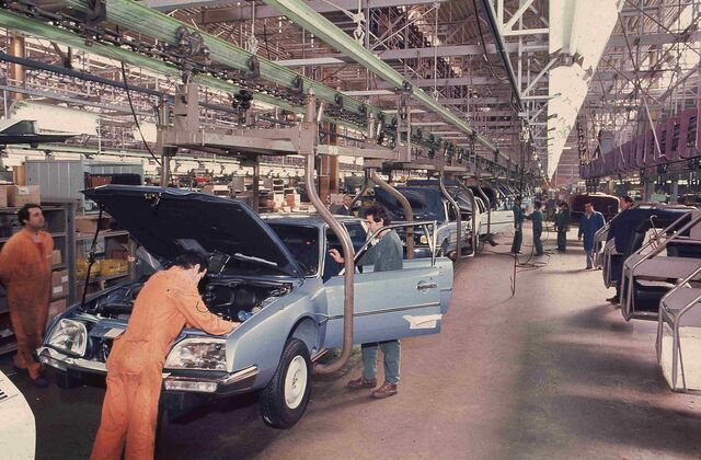 A fábrica Aulnay era das mais modernas na altura.