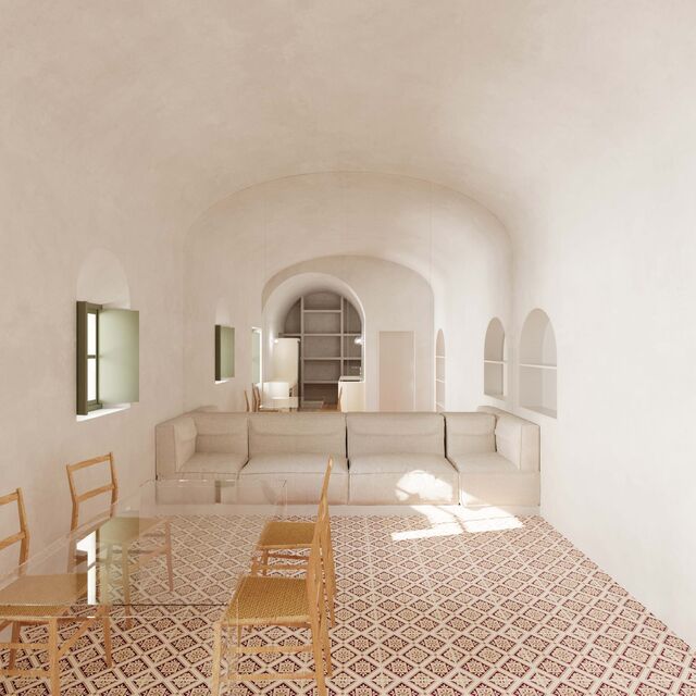 Anne- Sophie mostra-se fã da arquitetura mourisca, destacando detalhes como "os arcos, ogivas, motivos repetidos e azulejos". Casa Fuseta na imagem.