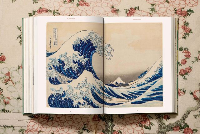 "A Grande Onda" é a obra mais conhecida de Hokusai