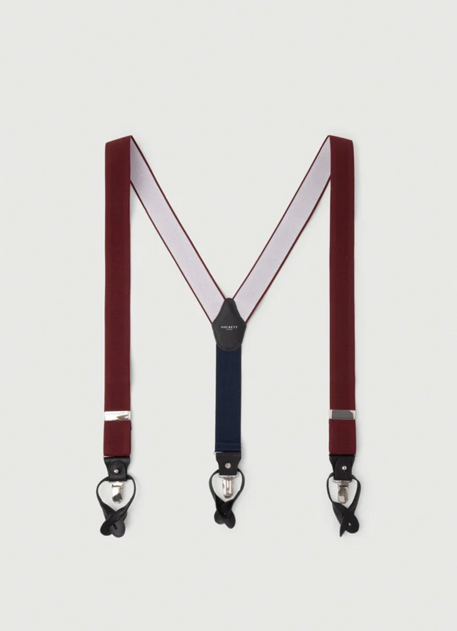 Suspensórios, €130, Hackett London.