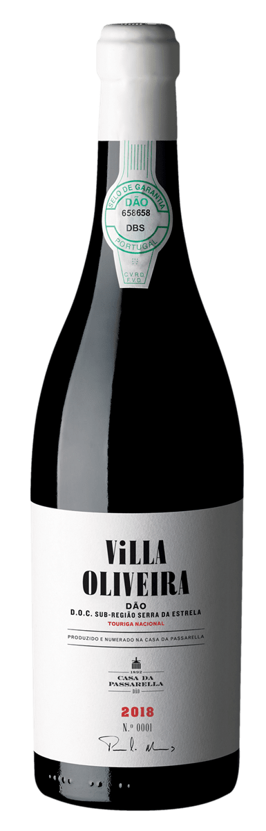 Villa Oliveira Touriga Nacional 2018. 2500 bottles. Price: 45 euros 