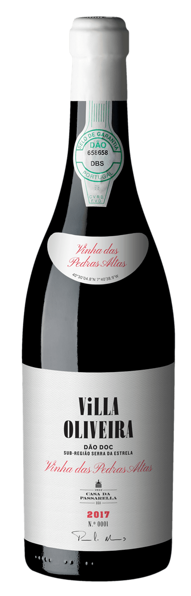 Villa Oliveira Villa Oliveira Vinha das Pedras Altas 2017. 3000 bottles. Price 50 euros 