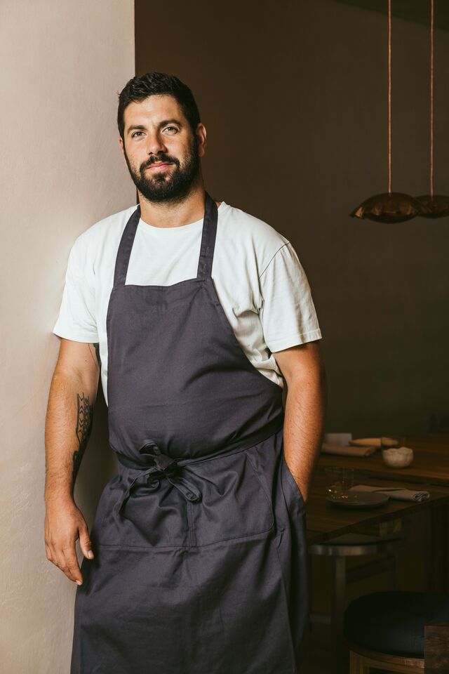 O chef da casa, David Barata.