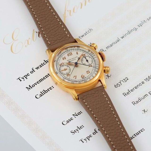 O primeiro recorde está associado a um Patek Philippe Ref.1563, produzido em 1947.