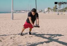 Ciclo de treinos ao ar livre, no parque