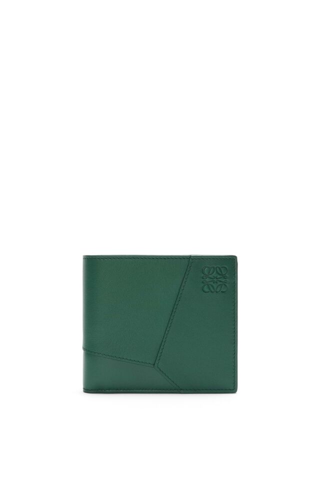 Loewe, Puzzle bifold coin wallet in classic calfskin, €450.