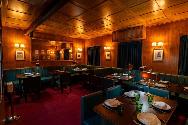 A sala interior do Snob