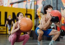Treino de cinco minutos com uma bola