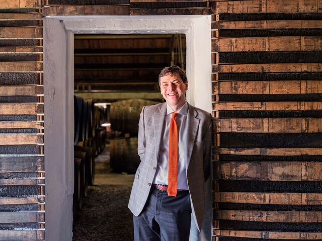 Bill Lumsden, o diretor de destilação e criação da Glenmorangie