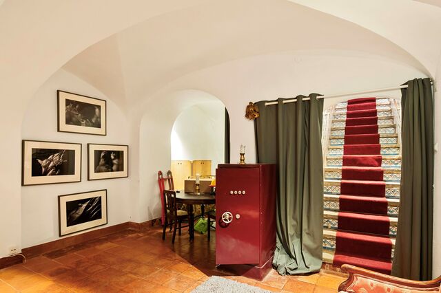 Os interiores.
