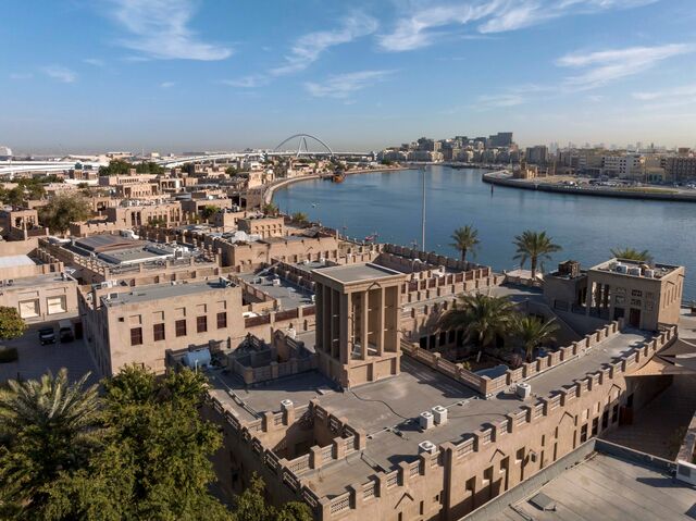 Bairro histórico de Al Shindagha, onde fica o museu com o mesmo nome