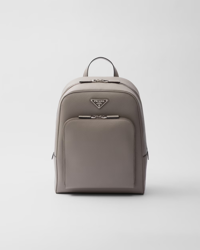Prada, Saffiano leather backpack, €3500.