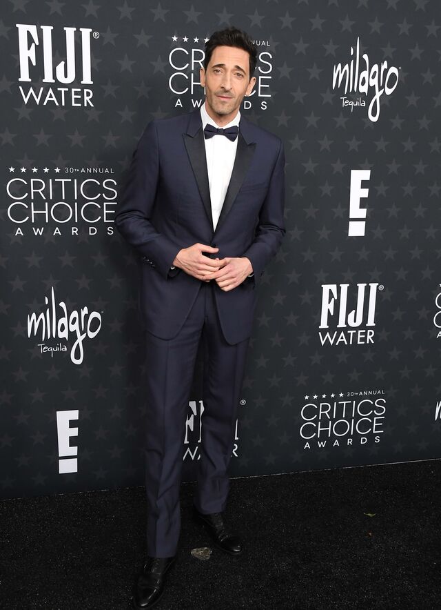 Adrien Brody em Dior Men