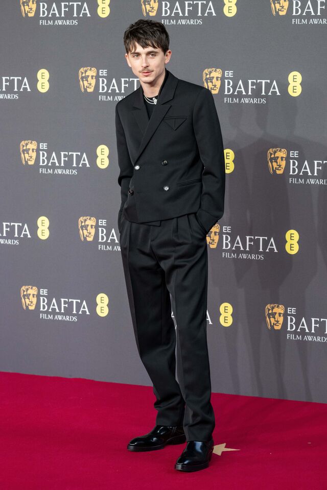 Timothée Chalamet em Bottega Veneta.