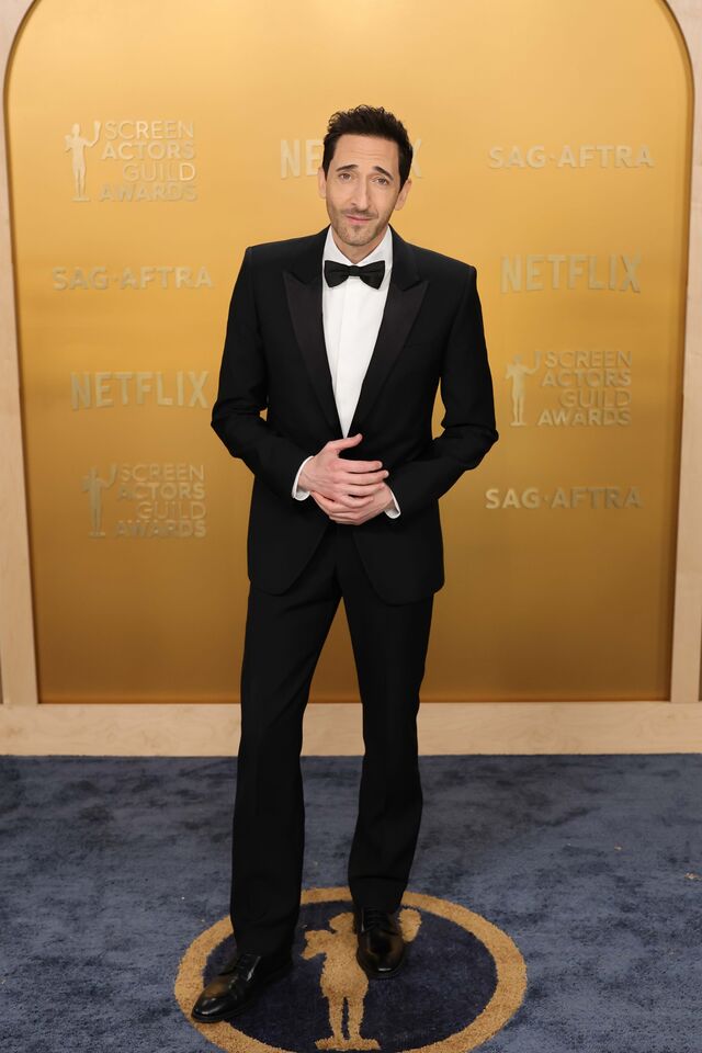 Adrien Brody em Louis Vuitton