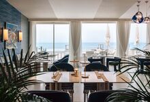 Álvaro Clavijo e João Oliveira juntos no restaurante Vista