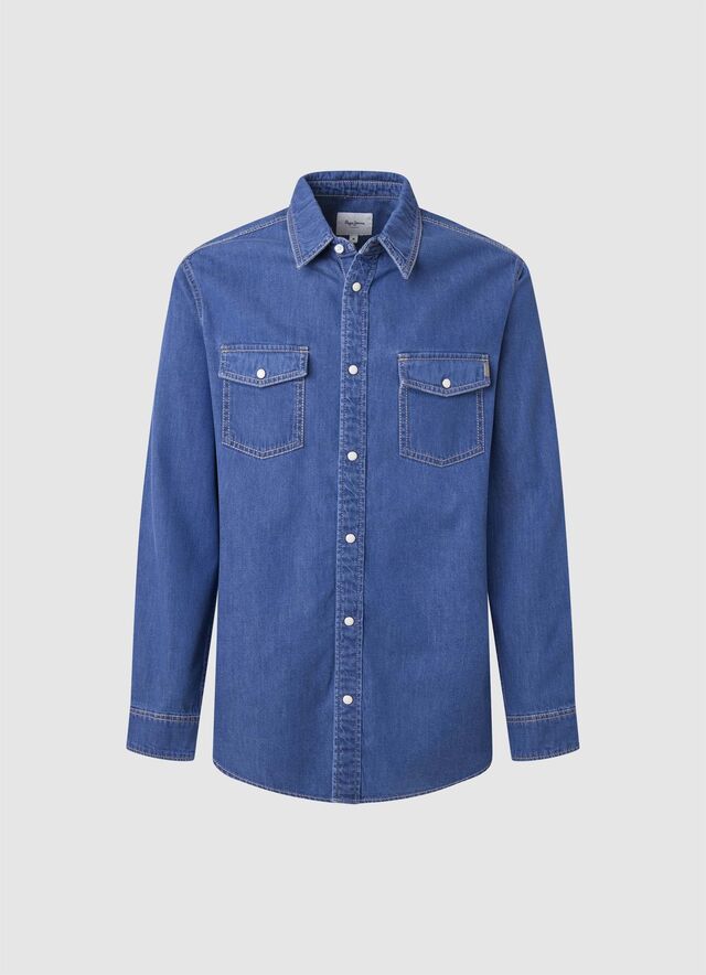 Camisa denim regular fit, Pepe Jeans, €89,90.