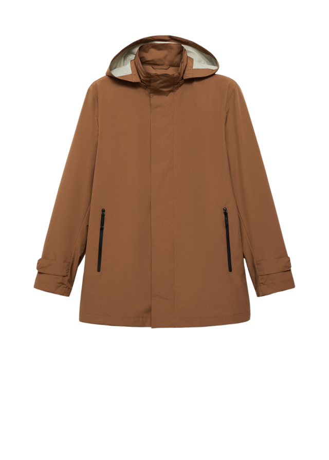 Parca impermeável, Mango, €129,99. 