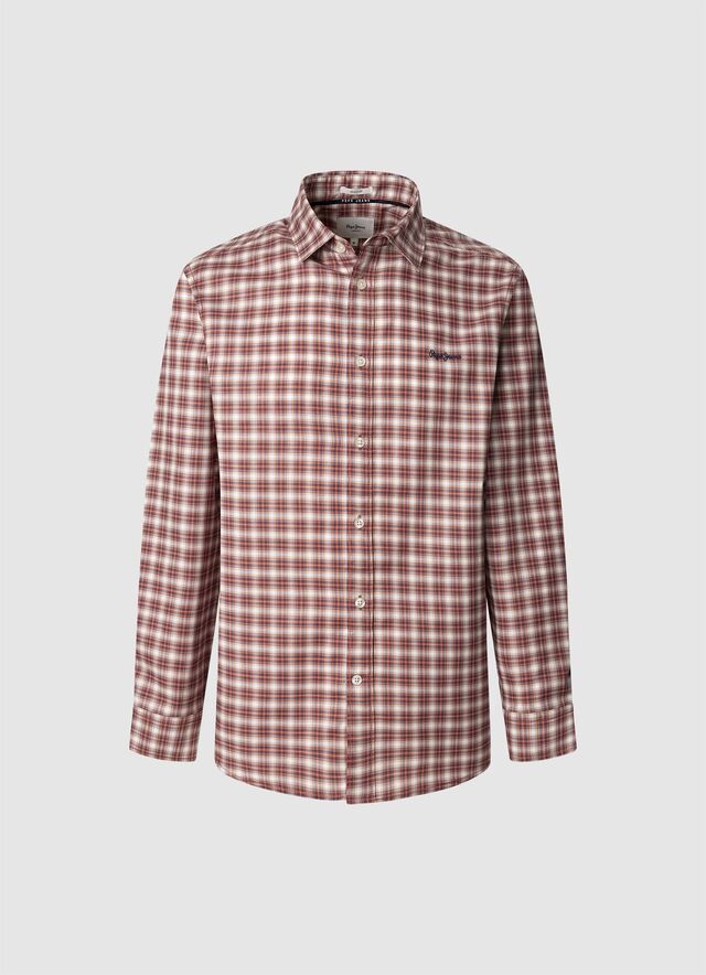 Camisa xadrez regular fit, Pepe Jeans, €69,90. 