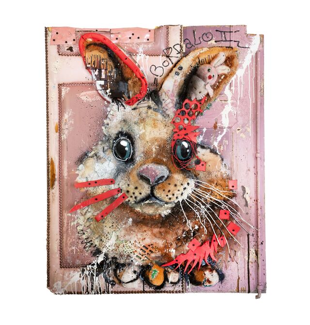 Baby Rabbit, de Bordalo II