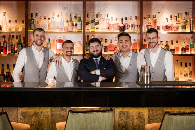Tiago Oliveira e a sua equipa