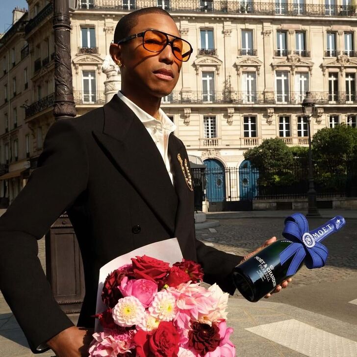 Moët & Chandon x Pharrell Williams. Uma edição limitada para
