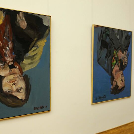 Livro. Georg Baselitz e o mundo de cabeça para baixo
