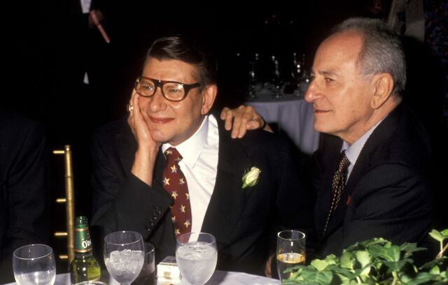 Yves Saint Laurent e Pierre Bergé