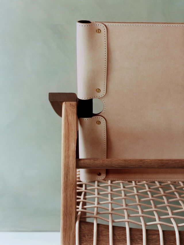 Detalhe da cadeira Otzi x Zara Home