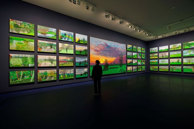 Exposição "David Hockney 25"