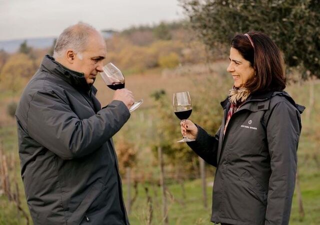 Marcelo Araújo e Patrícia Berardi, proprietários de "Textura Wines"