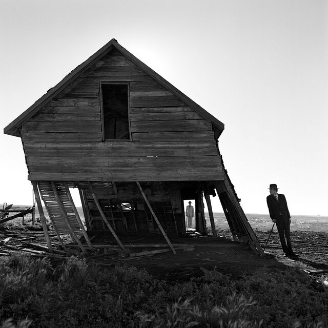 Fotografia "Leaning House", Rodney Smith