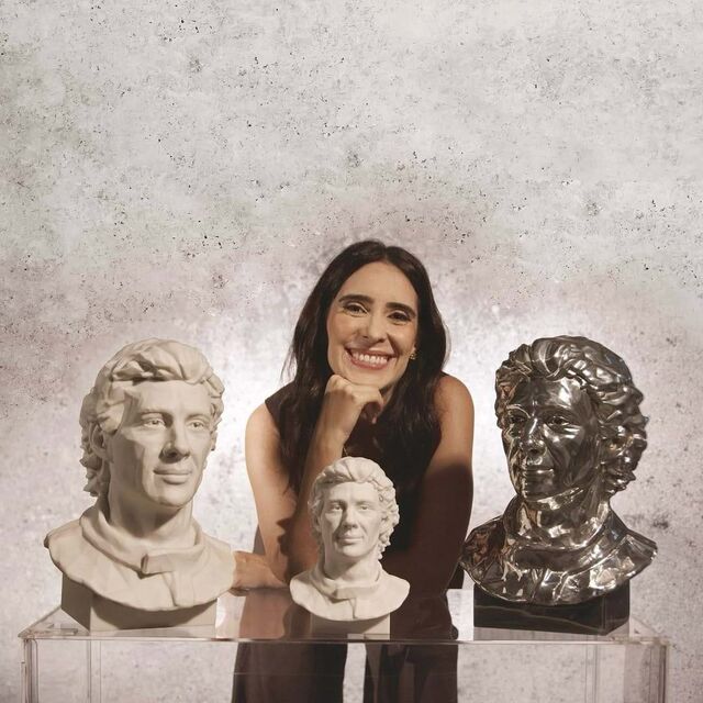 "Nosso Senna Collection" de autoria da artista Lalalli Senna.