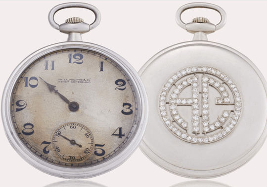 Patek Philippe de Al Capone em leilão na Sotheby’s 