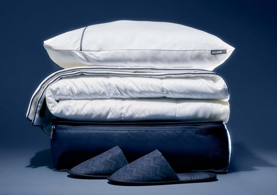 Delta x Missoni: para dormir nas nuvens