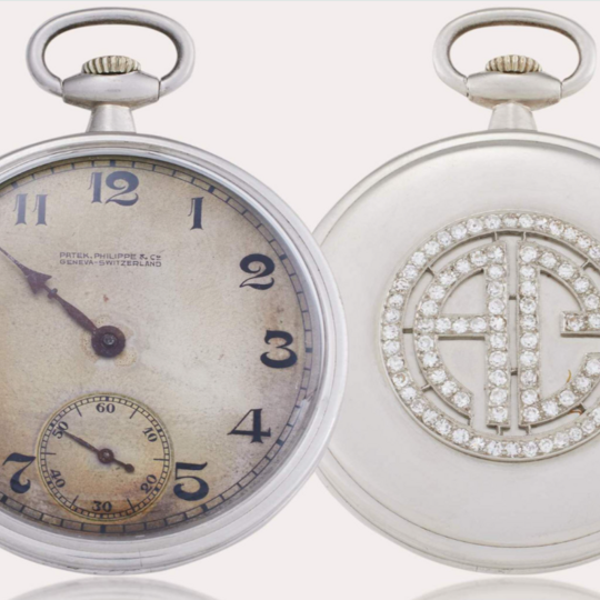 Patek Philippe de Al Capone em leilão na Sotheby’s 