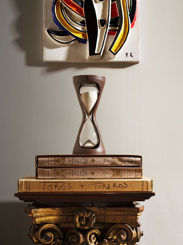 Ampulheta Mirage Hourglass, The Library Collection, Assouline, 375 euros