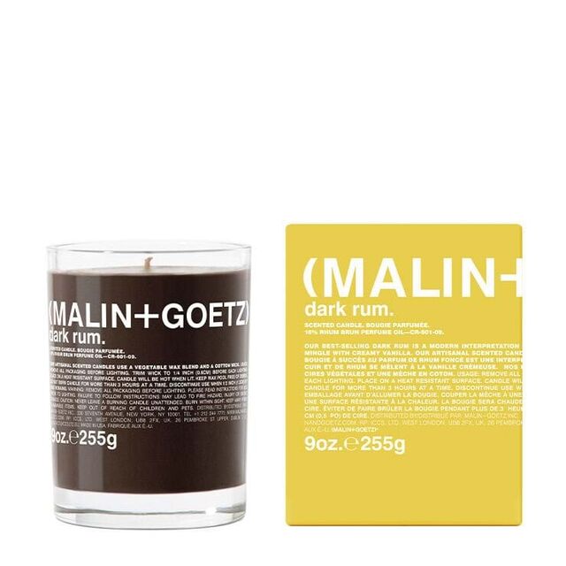 Malin + Goetz, Dark Rum 255gr, €62.