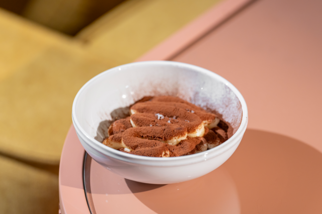 O tiramisù de mezcal (8€)