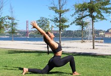 Meditação e yoga nos jardins do MAAT
