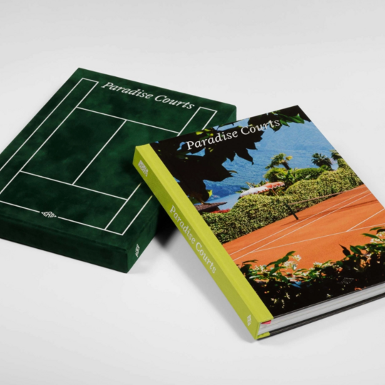Livro. Uma viagem pelos courts de ténis mais bonitos do mundo
