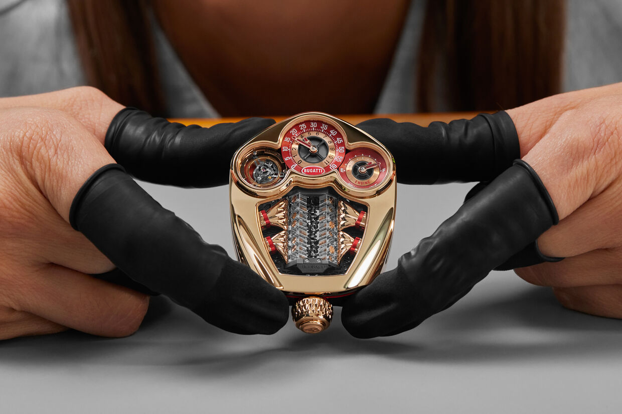 Relógio Bugatti Tourbillon: luxo e requinte numa edição limitada