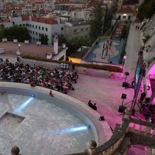Clássicos do cinema num dos jardins mais acarinhados da capital 