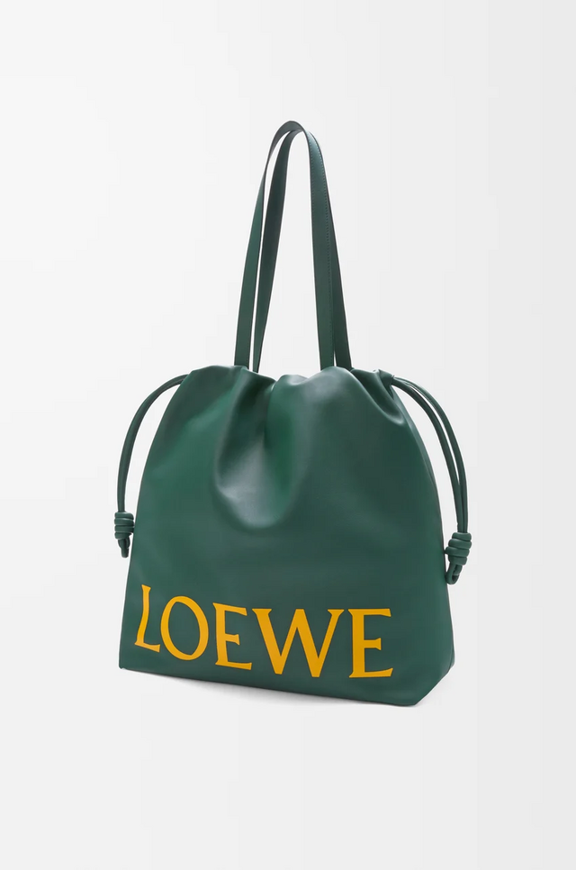 Loewe, Flamenco logo tote in nappa calfskin, 2.700 euros
