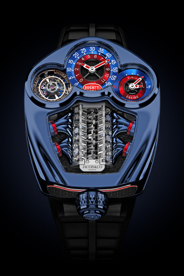 Este novo lançamento divide-se em dois modelos: o Bugatti Tourbillon e o Bugatti Tourbillon Baguette