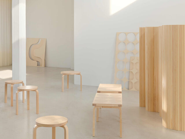 Artek e Marimekko celebram 90 anos com edição limitada de mobiliário