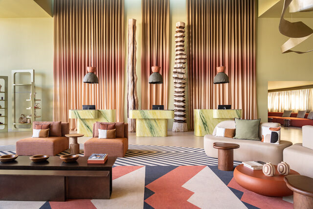 O projeto de decoração é do atelier de Nini Andrade da Silva
