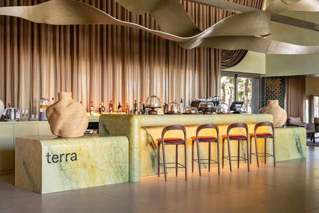O restaurante Terra celebra a riqueza do Mediterrâneo