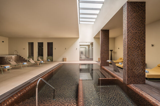 O resort tem uma forte componente de wellness