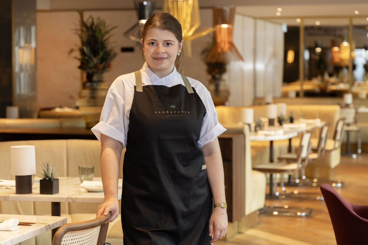 Chef Rafaela Ferreira, do restaurante 'Exuberante' no Porto